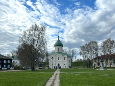 Городская крепостная стена Переславля